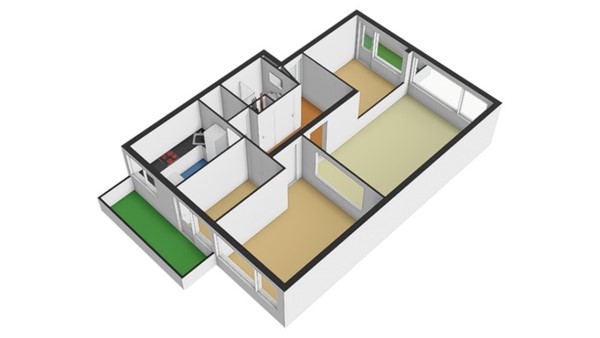 Floorplan - Keltenoord 24, 3079 ZE Rotterdam